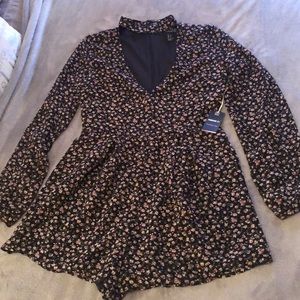 NWT Floral Romper